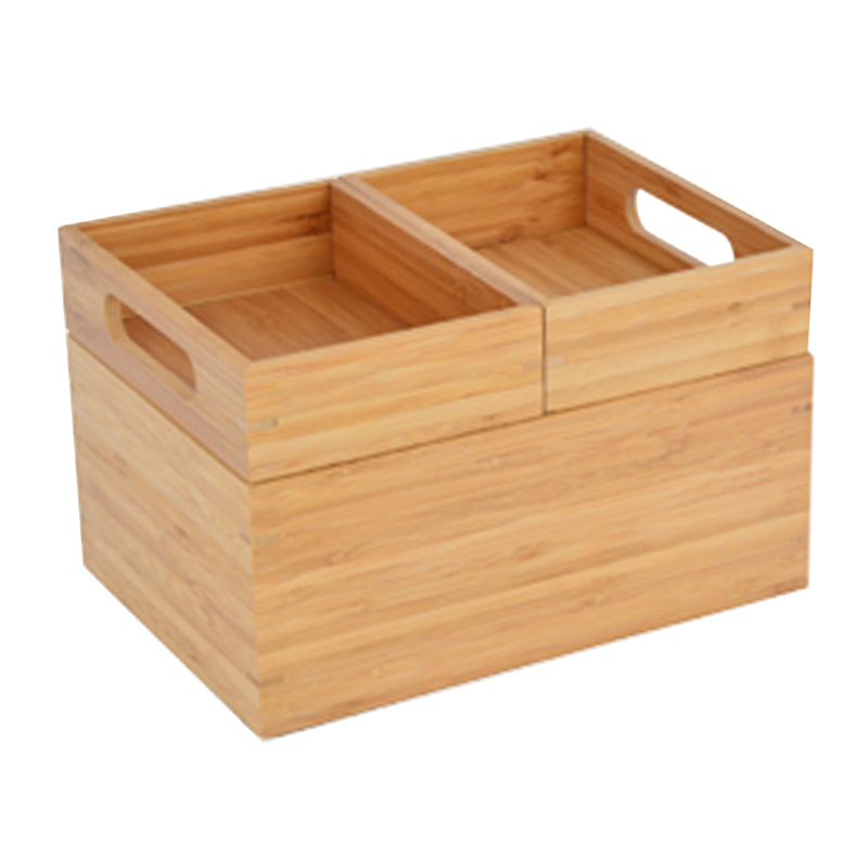 Wholesale Bamboo Drawer Organizers Set With Handles For Home Manufacturer  and Supplier | Yawen